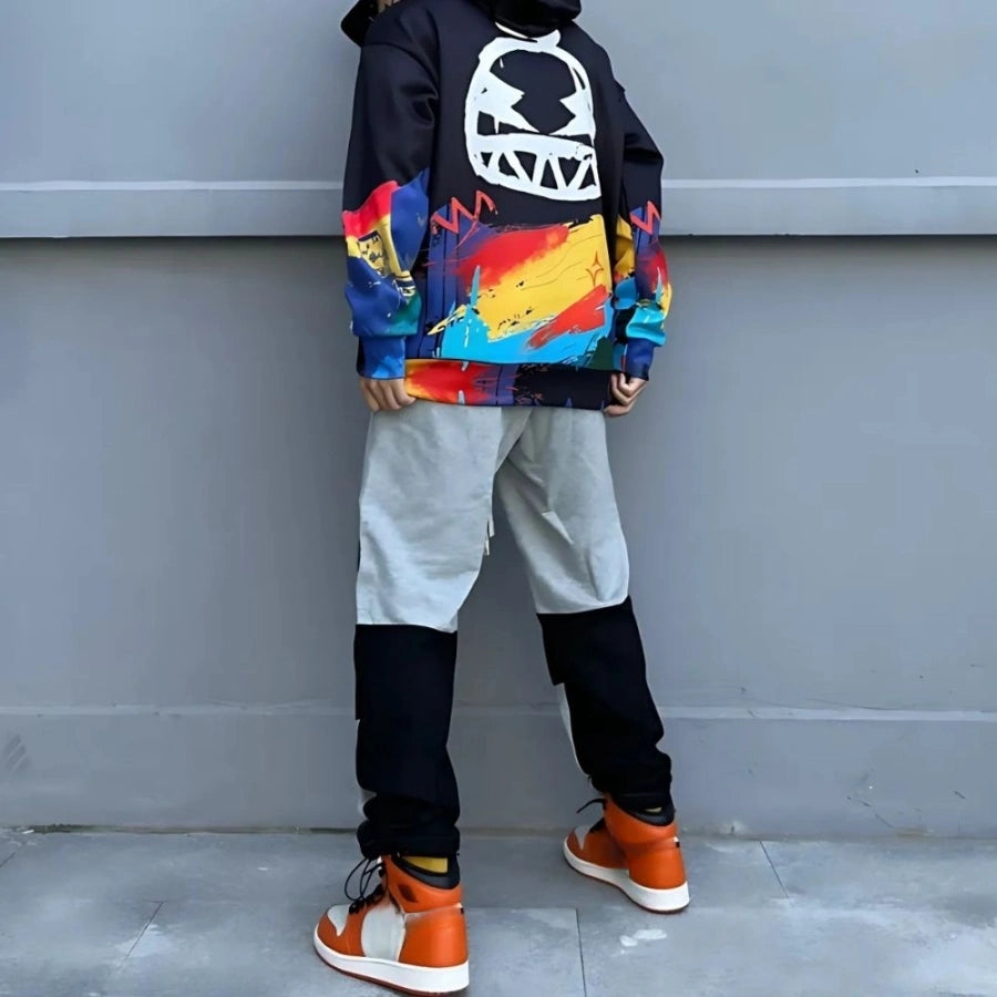 Reducere Fierbinte🔥 1 Retro High Reverse Shattered Backboard Sail Starfish Black