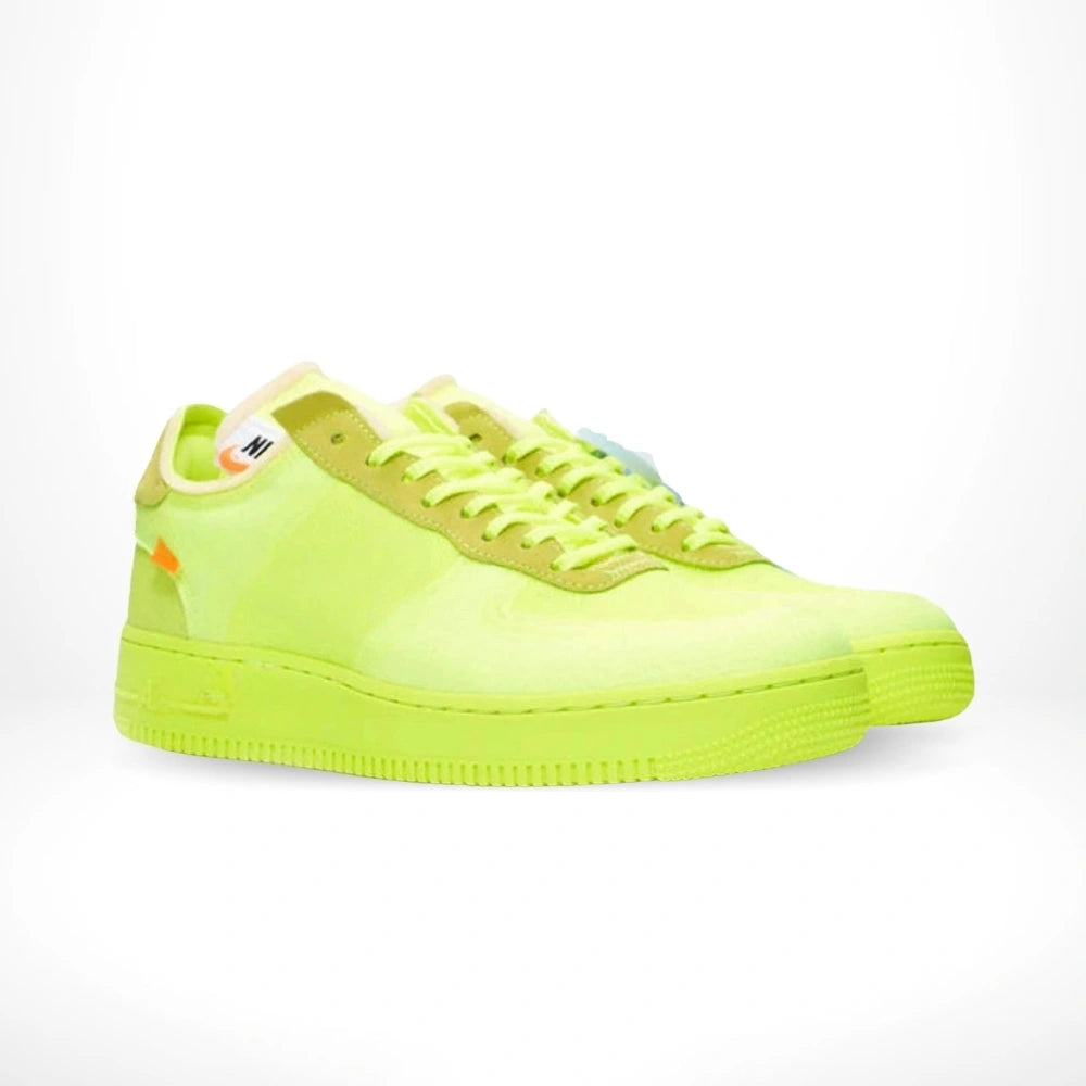 Super Reducere🎉 1 Low Off White Volt Hyper Jade Cone Black